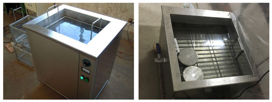 Ultrasonic bath ultrasonic cleaner for yarn machine spinneret