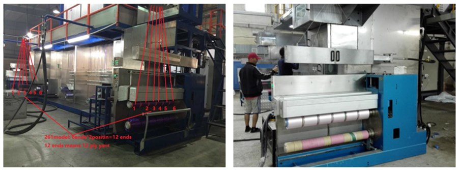 JM261 FDY polypropylene multifilament yarn extruder machine