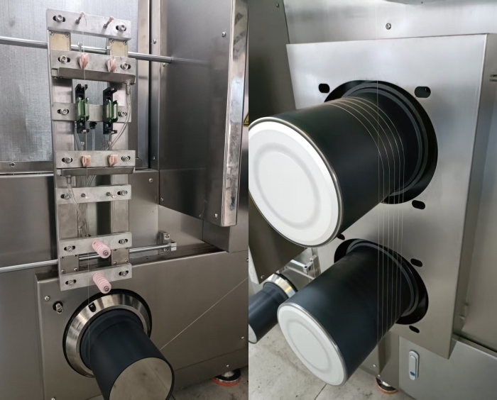 Mini fdy pga multifilament yarn spinning machine
