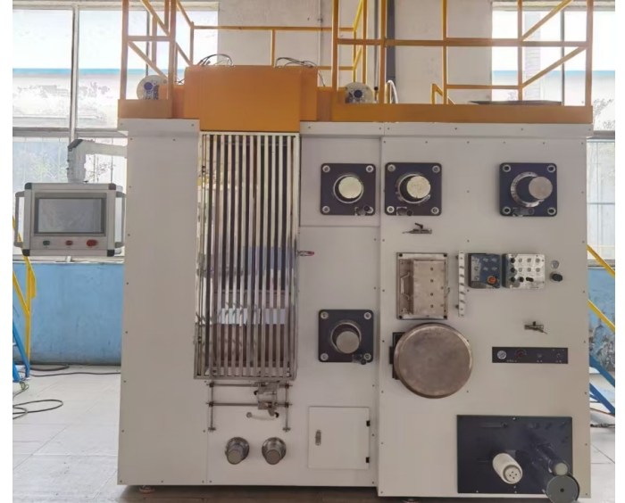 Testing color masterbatch small scale cf yarn spinning machine