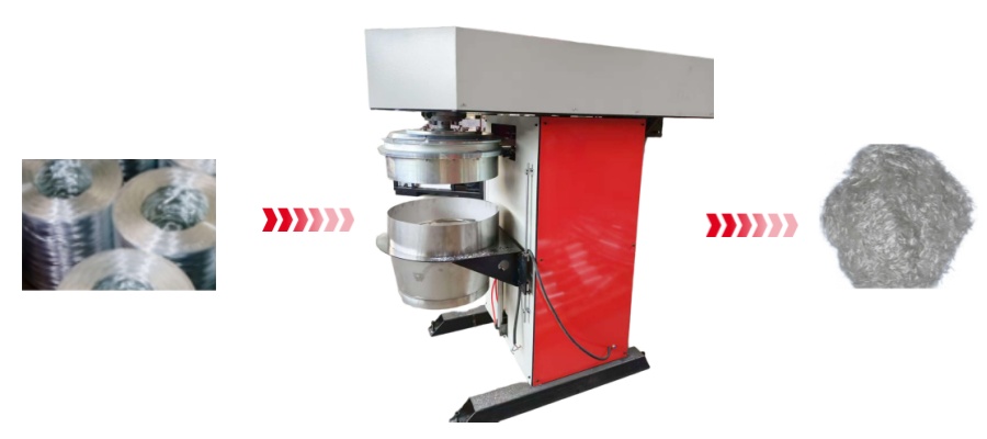 Glass Fiber Cutting Machine