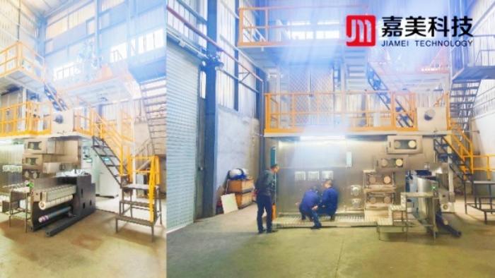JM2121 fdy fdy polypropylene multifilament making machine with 12ends X 2pos
