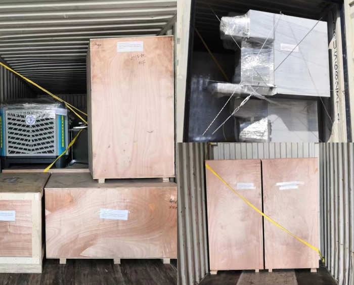JM90 bcf pp yarn spinning machine packing and delivery