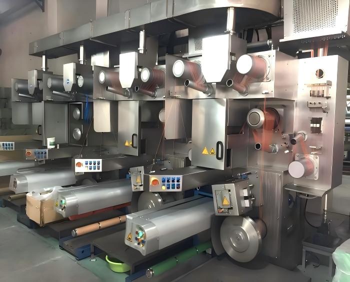 Polypropylene CF multifilament yarn spinning extruding line