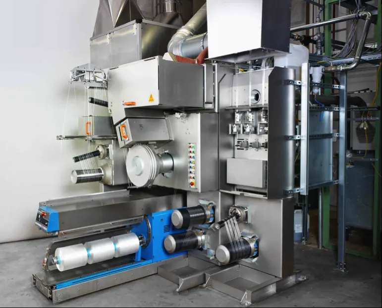 Polypropylene CF multifilament yarn spinning extruding line