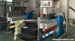 Warmly celebrate Vietnam High tenacity FDY yarn machine test running successfully