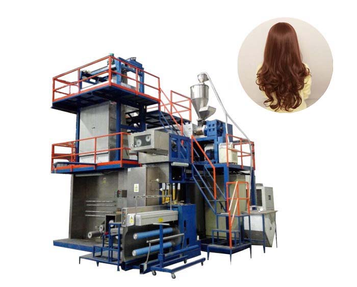 FDY PP Polypropylene wig yarn synthetic hair making machine