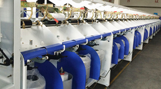 Warmly celebrate delivered two yarn twisting machines to Kazakhstan