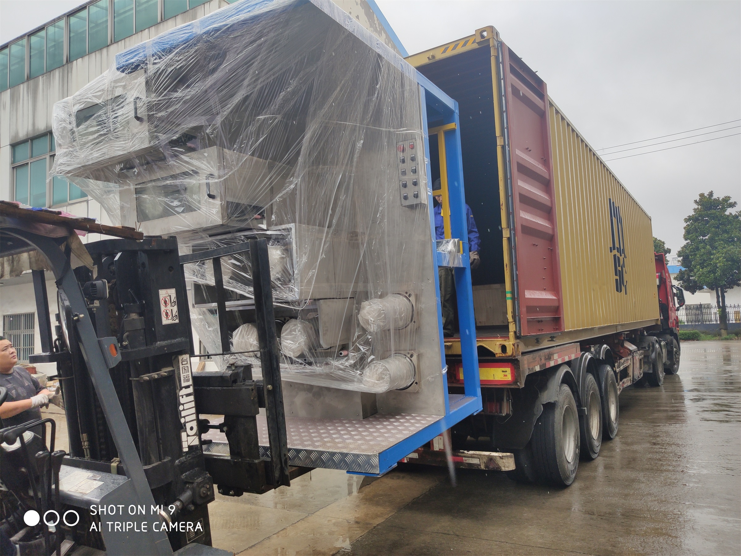 JM161 spinning machine delivered to Mexico