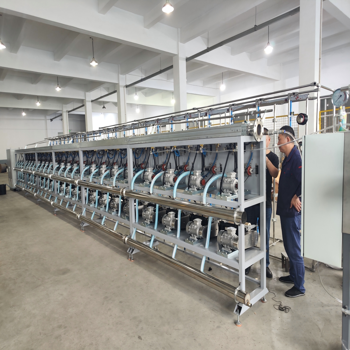 Inspection of aty machine exported to the United States