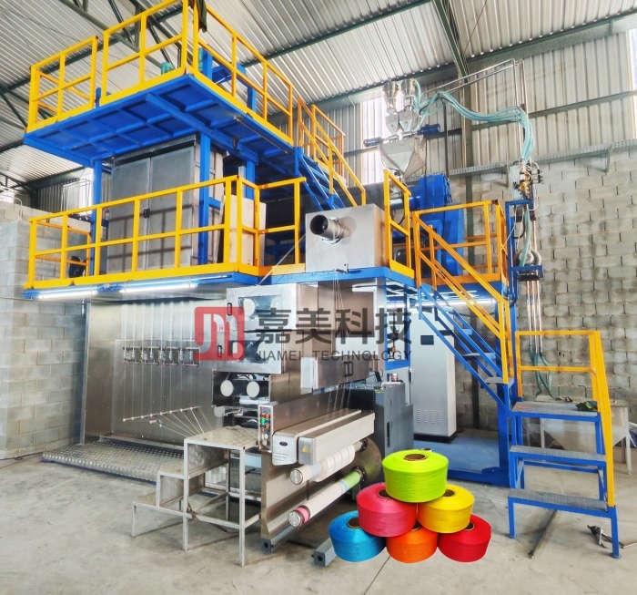 fdy polypropylene yarn chemical fiber spinning drawing machine 