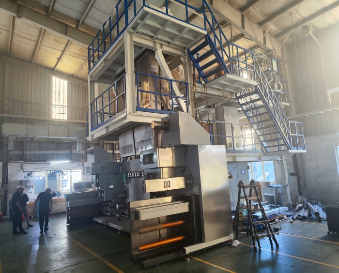 The polypropylene spinning machine exported to Vietnam