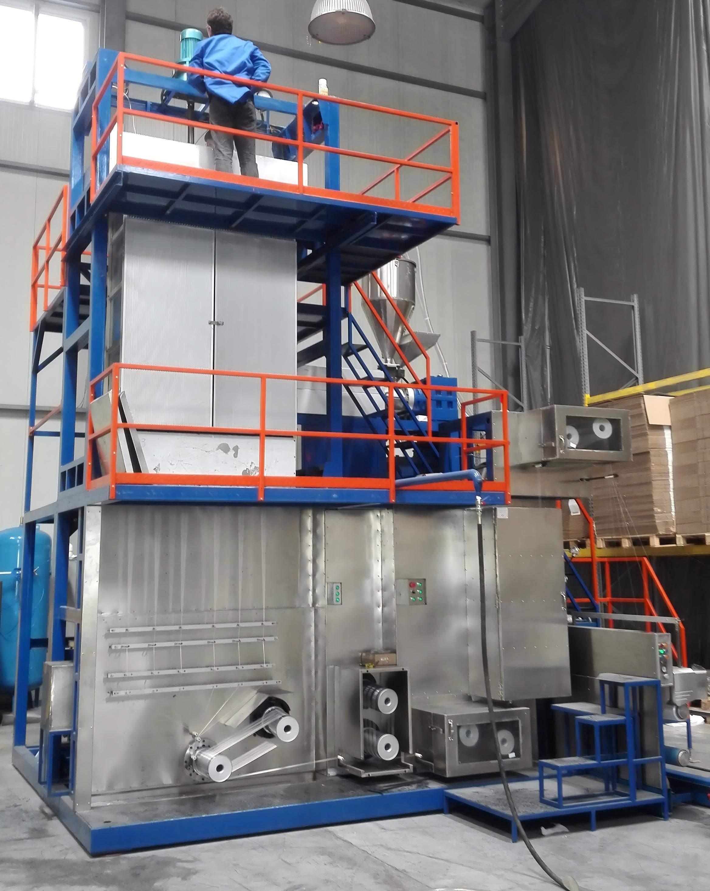 PP FDY Spinning Machine for Webbing/Sewing Thread