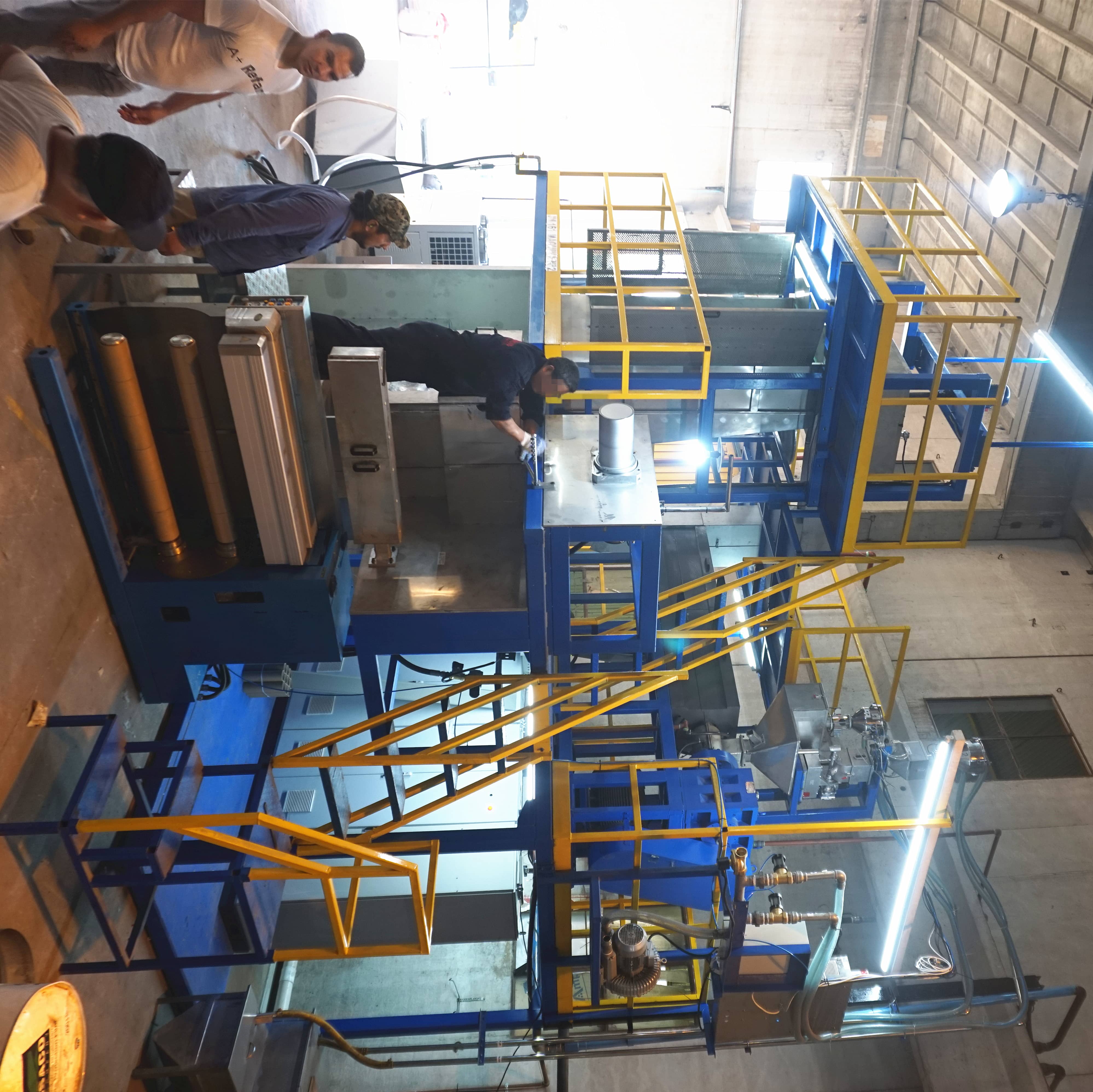 FDY PP Yarn Drawing Machine for stitch woven bag