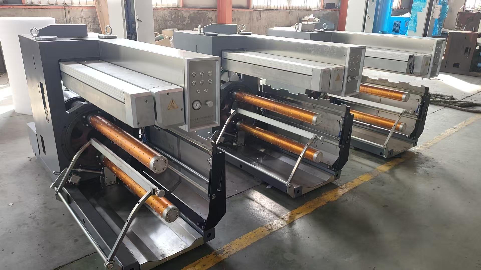 Testing high speed FDY BCF take up winder