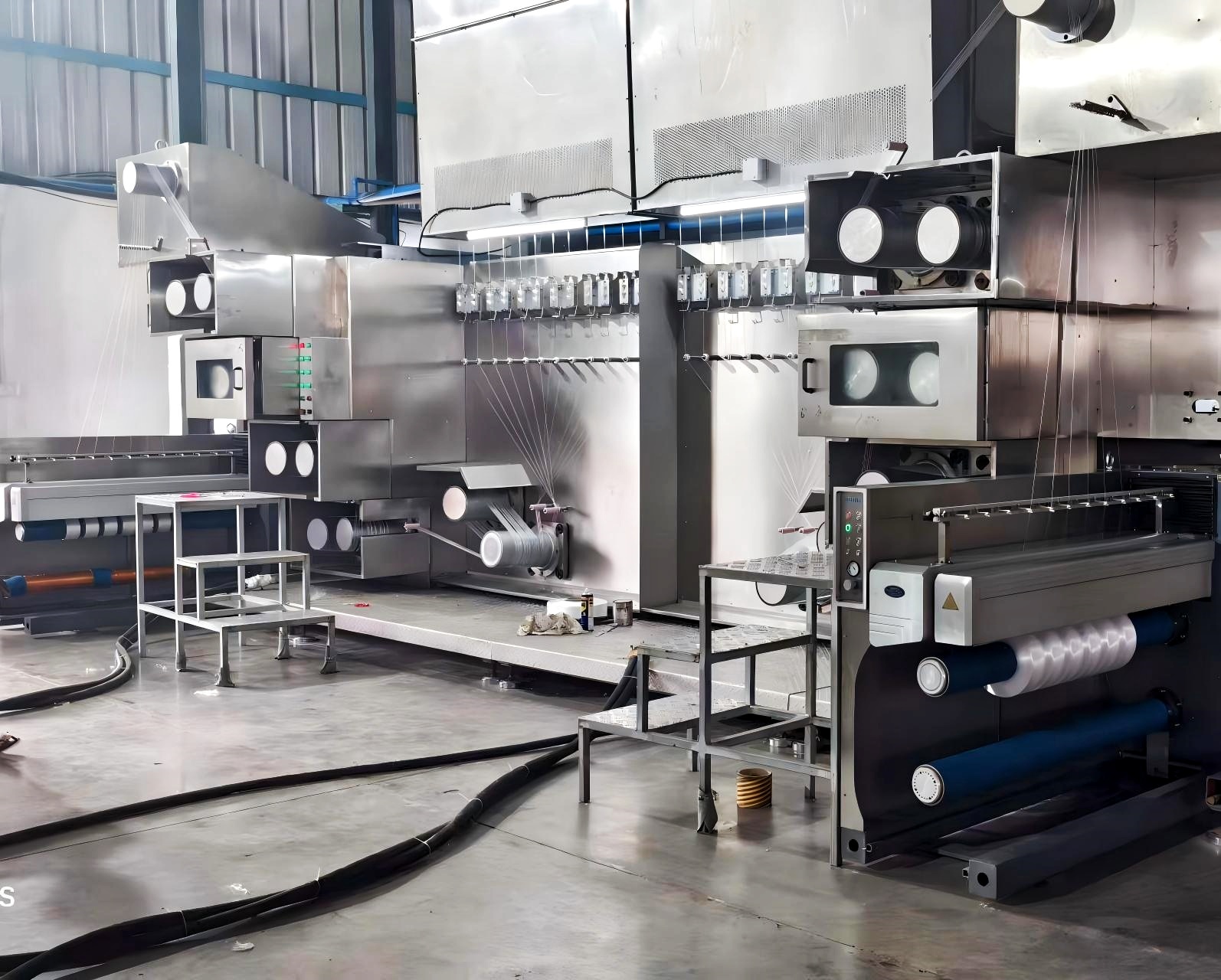 PP FDY Spinning Line Installed and Running in India	